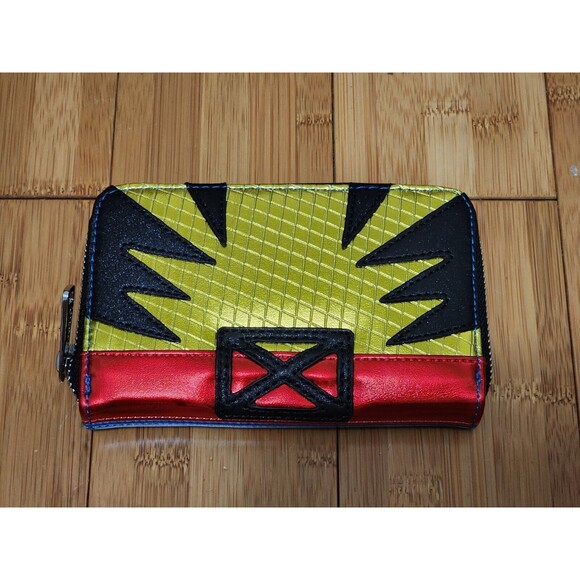 Loungefly X-Men \'97 Marvel Shine Wolverine Cosplay Mini Backpack w/ Wallet Mini